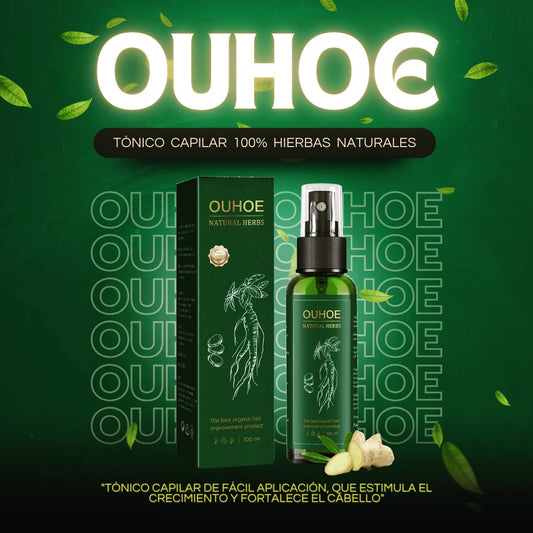 Tonico OUHOE Anticaída & Crecimiento Capilar 100ml