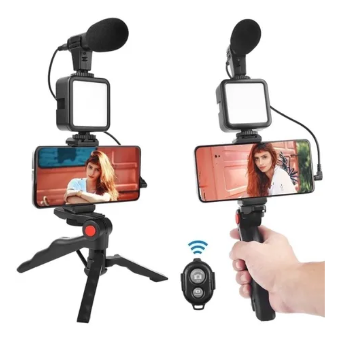 Estabilizador Soporte Celular Luz Led