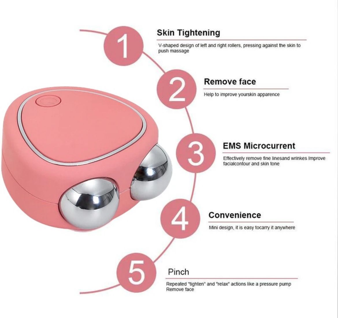 Masajeador Estiramiento Facial Lifting