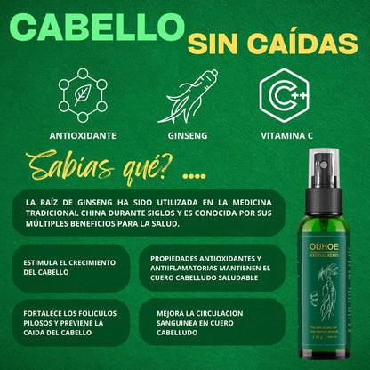 Tonico OUHOE Anticaída & Crecimiento Capilar 100ml